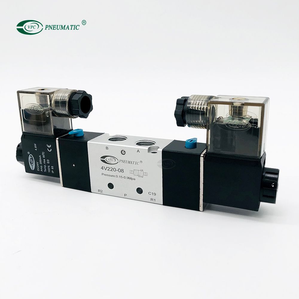 Electrovalvula 5/2 de 1/4" biestable 4V220-08 VPC 