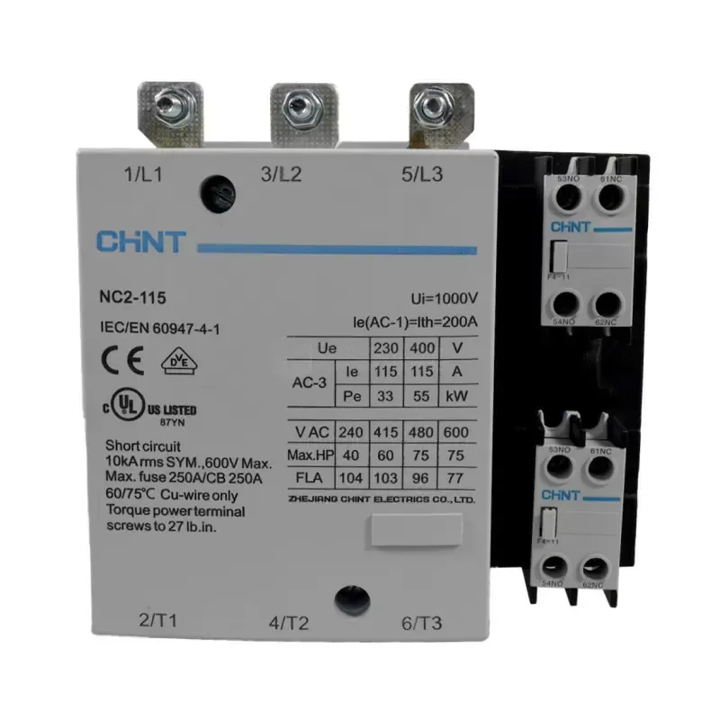 CONTACTOR TRIPOLAR NC2-115 110V 50/60Hz