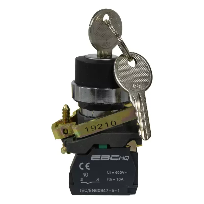SELECTOR DE 2 POSICIONES CON LLAVE 
