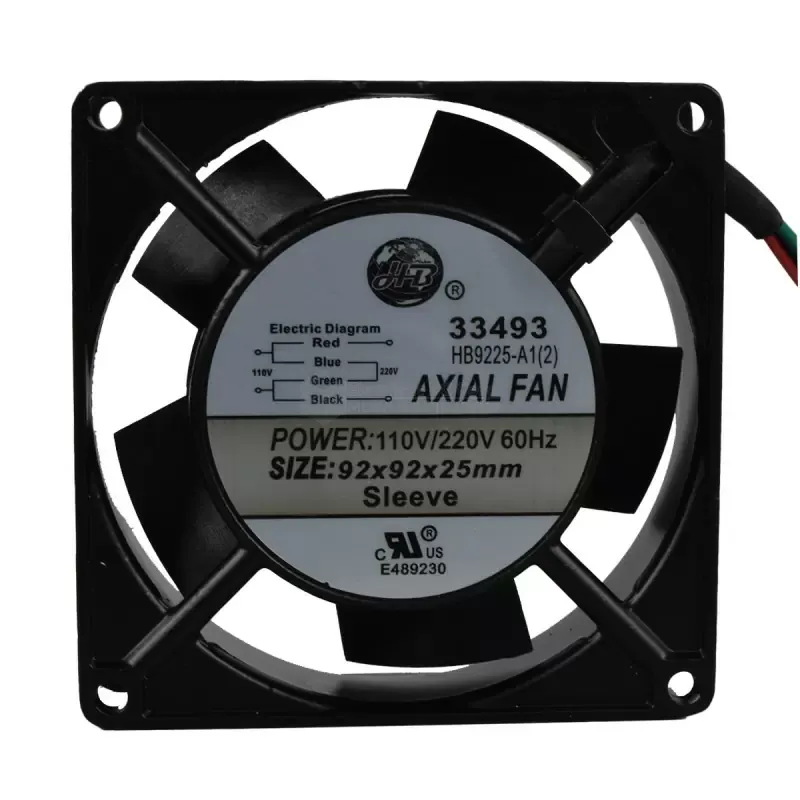 Ventilador de buje 92X92X25MM 33493 EBCHQ